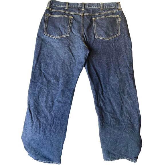 Red Head Men Jeans size 40x34 Blue Mid Rise Straight Leg Heavy Duty with Lining - Picture 11 of 11